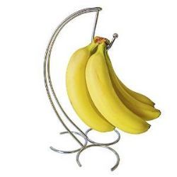 24 Wholesale Diny Home Chrome Banana Stand Fruit Holder