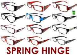399 Wholesale 4.00 Spring Hinge Reading Glasses