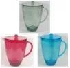 6 Wholesale 22.5x14.9x25.5cm H Hammered Acrylic Pitcher 2l 3 Assorted