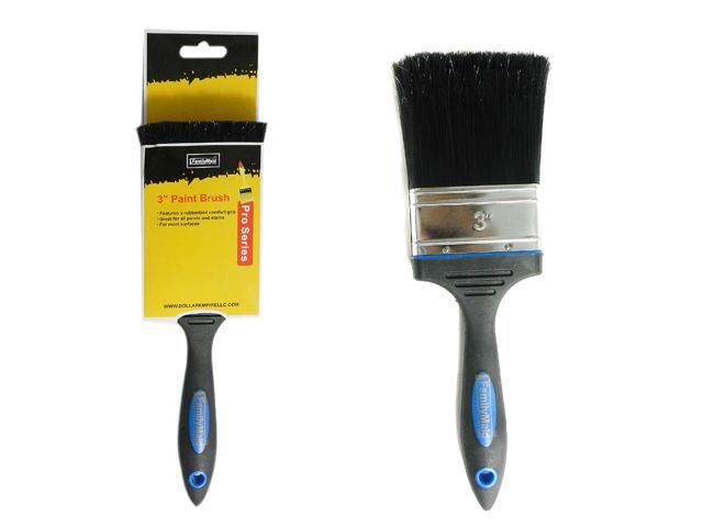 144 Pieces of Paint Brush With Rubber