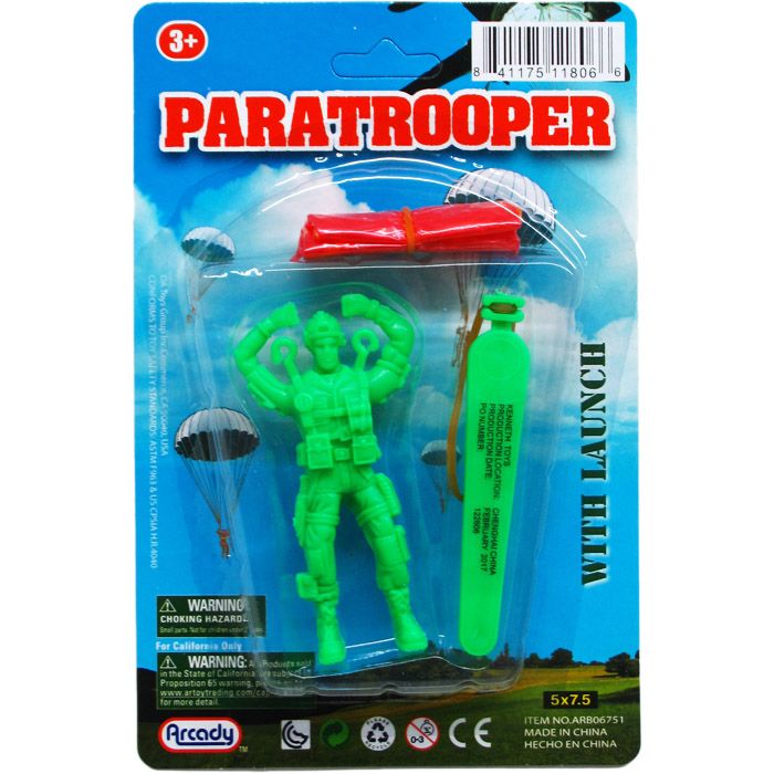 192 Wholesale Paratrooper With Launcher