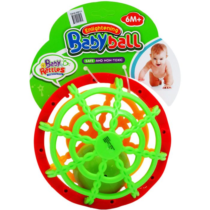 48 Wholesale Baby Ball Rattle