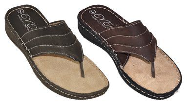 24 Wholesale Men's Sandals In 2 Colors
