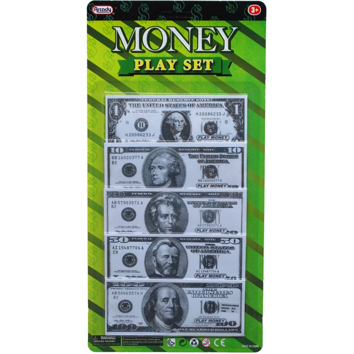 144 Pieces of Mini Play Money