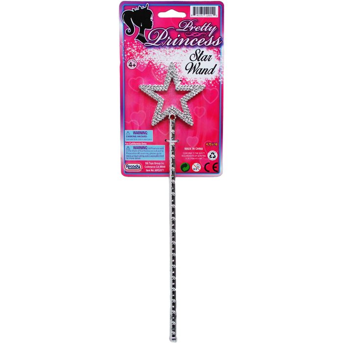 96 Wholesale 13.5" Pretty Princess Star Wand