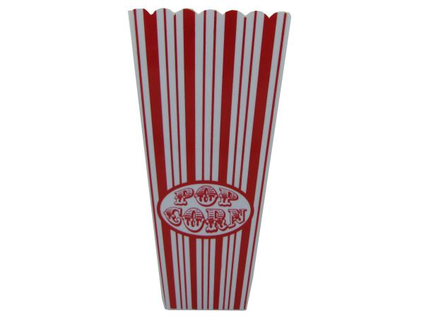 60 Pieces of 35 Oz. Red Striped Popcorn Bucket
