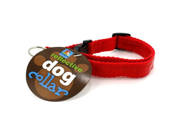 48 Pieces of Reflective Woven Dog Collar