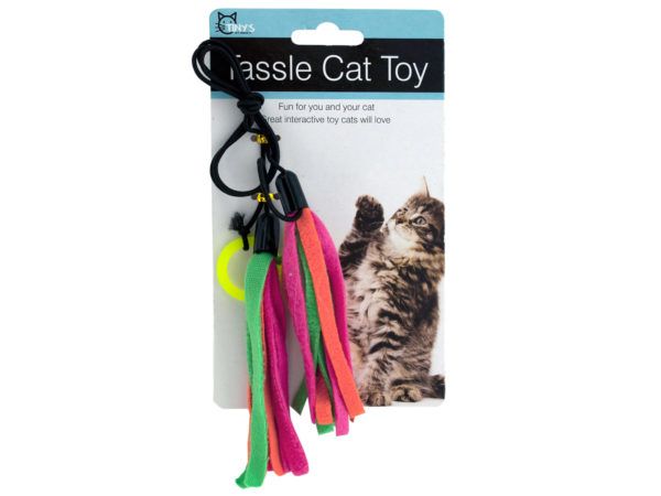 60 Wholesale Hanging Tassel Cat Toy