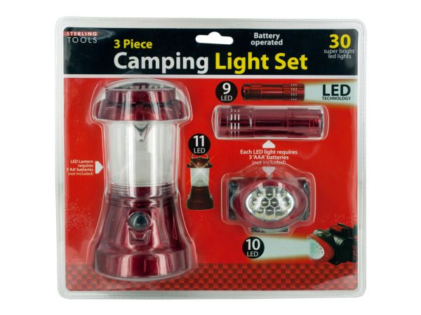 6 Pieces of Camping Light Set