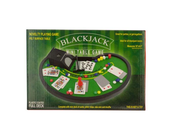 12 Wholesale Blackjack Mini Table Game