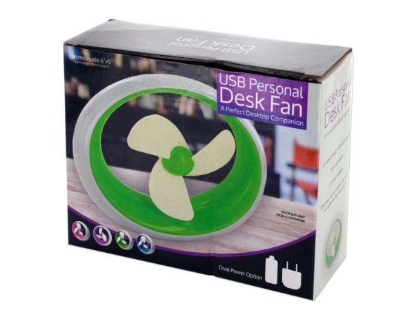 12 Wholesale Usb Personal Desk Fan