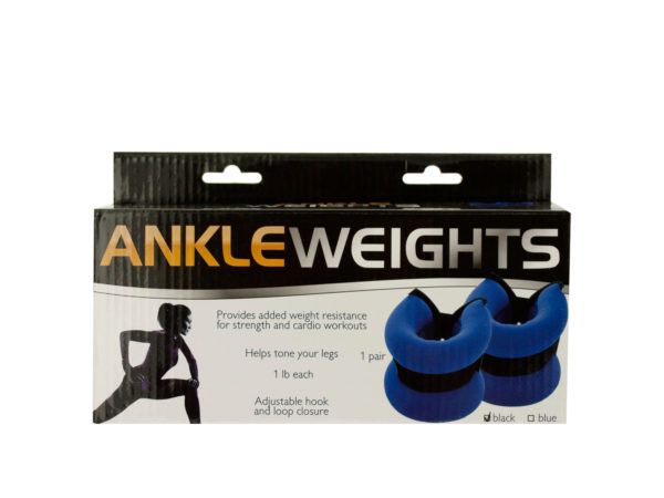 12 Pieces of 1 Pound Adjustable Ankle Weights