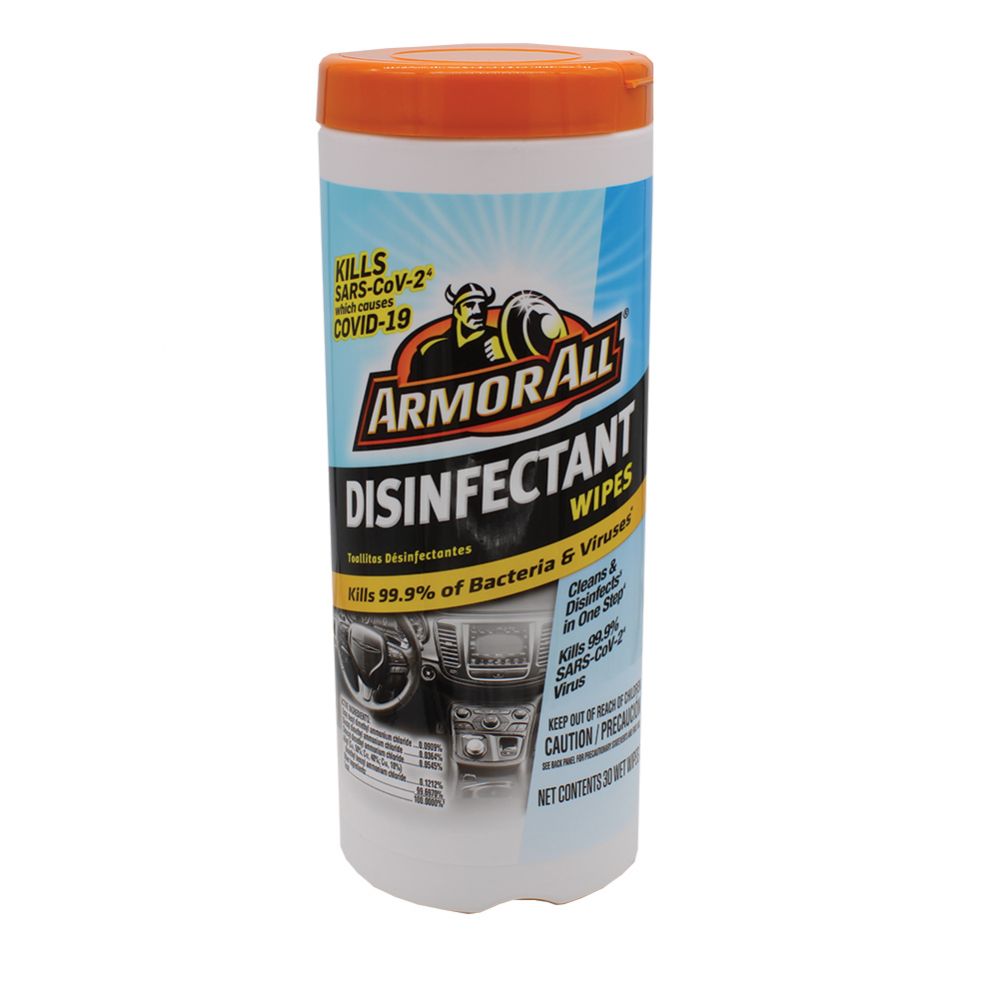 6 Wholesale Armor All Disinfectant Wipes 3