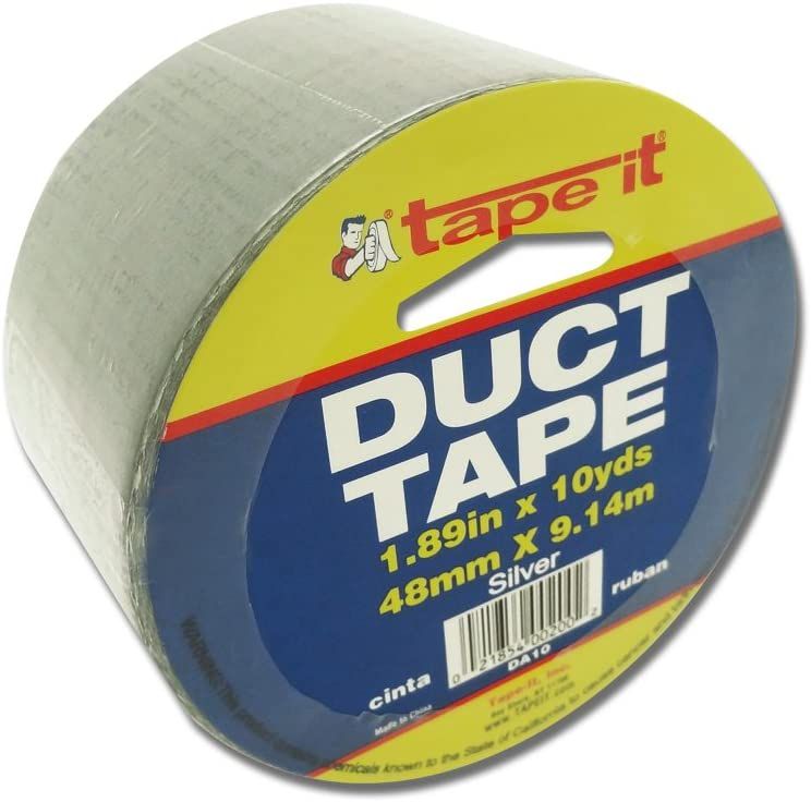 48 Pieces of Tape It Duct Tape 1.89inx10 Yard Silver