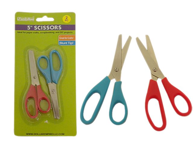 48 Wholesale 2 Pack Scissors