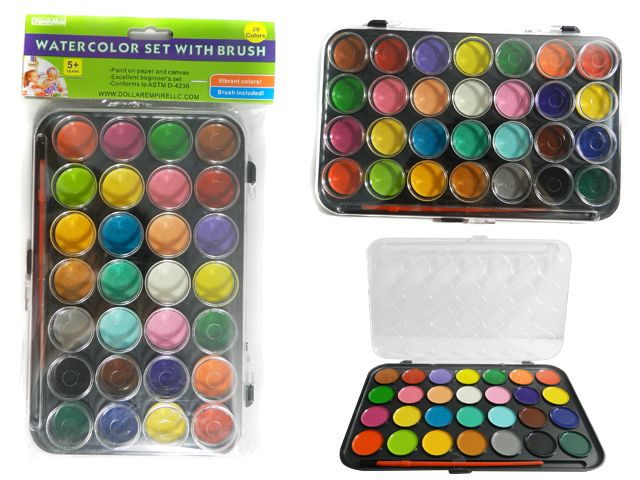 96 pieces of 28 Color Water Color Set