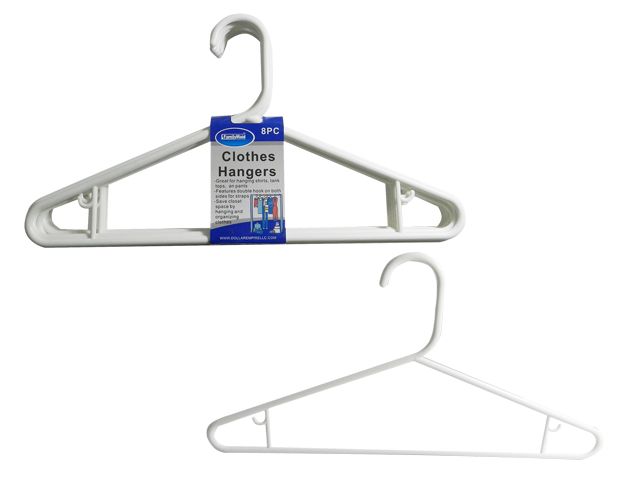 48 pieces of 8 Piece Adult Clothes Hangers