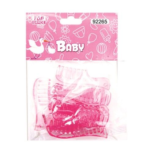 144 Pieces of Ten Count Mini Comb Baby Pink