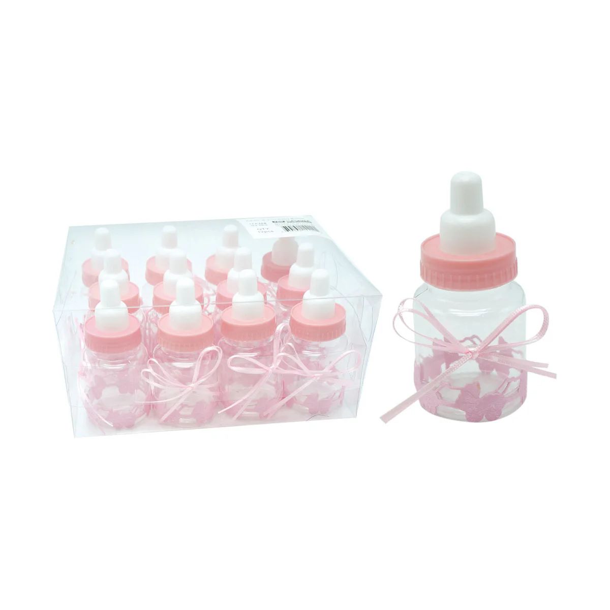 288 Pieces of Decoration Bottle Baby Pink