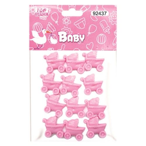 144 Pieces of Twelve Count Bear Baby Pink