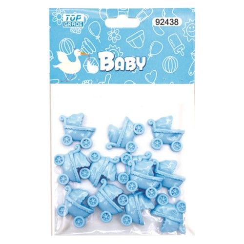 144 Pieces of Twelve Count Bear Baby Blue
