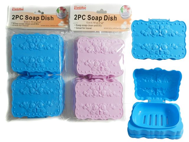 24 Pieces of 2 Piece Soap Dish