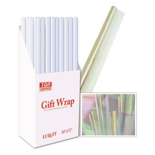 72 Pieces of Cello Gift Wrap - Clear Only