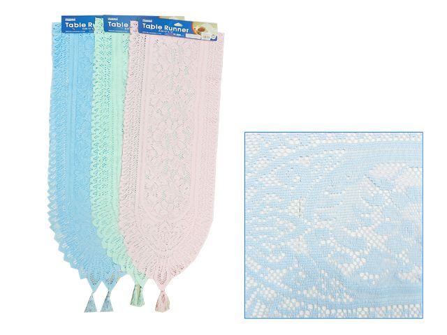 288 Wholesale Hanging Lace Table Runner