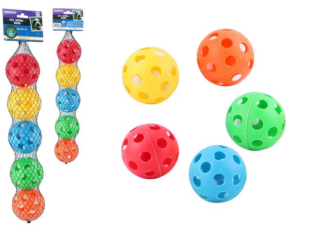 24 Pieces of 5 Piece Wiffle Balls