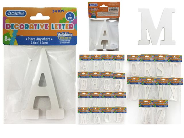 144 Pieces of Numerical Craft Decor Letter