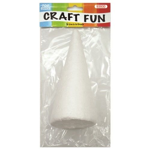 144 Pieces of One Count Foam Cone
