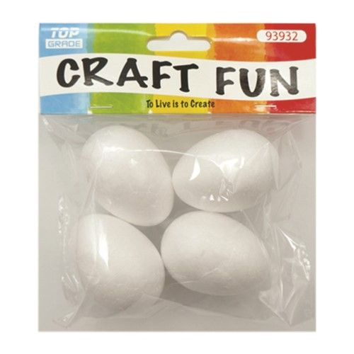 144 Pieces of Four Count Foam Egg