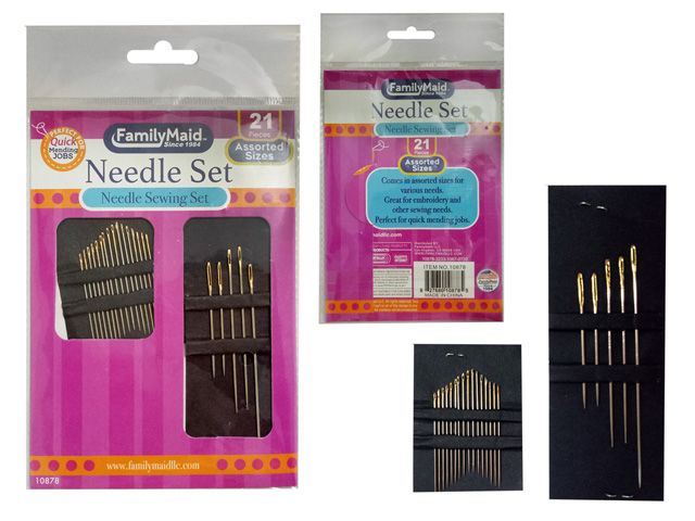 288 Pieces of 21 Piece Needle Sewing Set