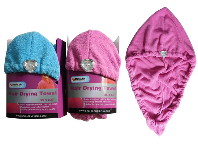 72 Pieces of Shower Hair Wrap Towel