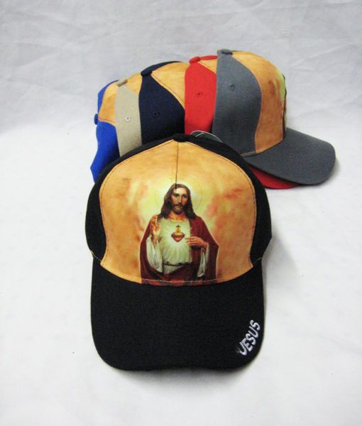 36 Wholesale Jesus Printed Logo Baseball Cap at