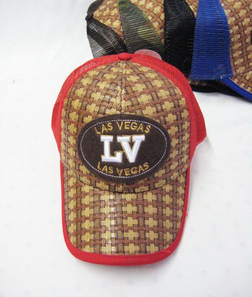 Straw Las Vegas Hat 