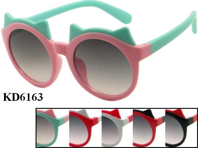 48 Pieces of Kids Plastic Frame Sun Glasses Assorted Color