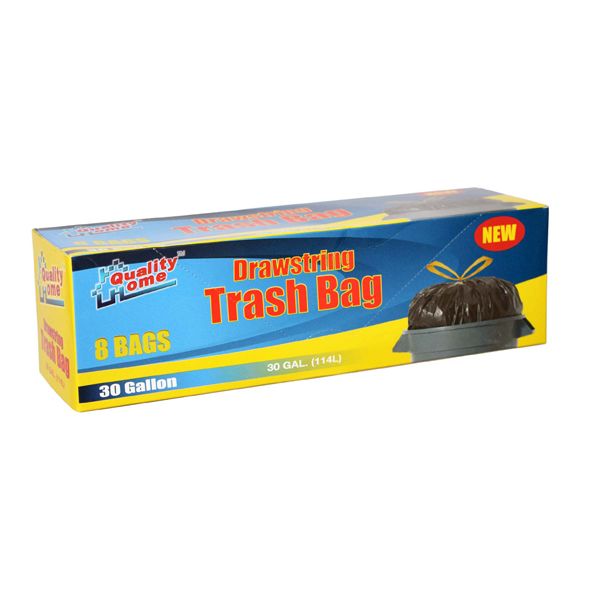 10 Ct 30 Gallon (114 L ) clear recycling Trash Bags for sale online