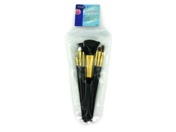 72 Wholesale Cosmetic Brushes In Case
