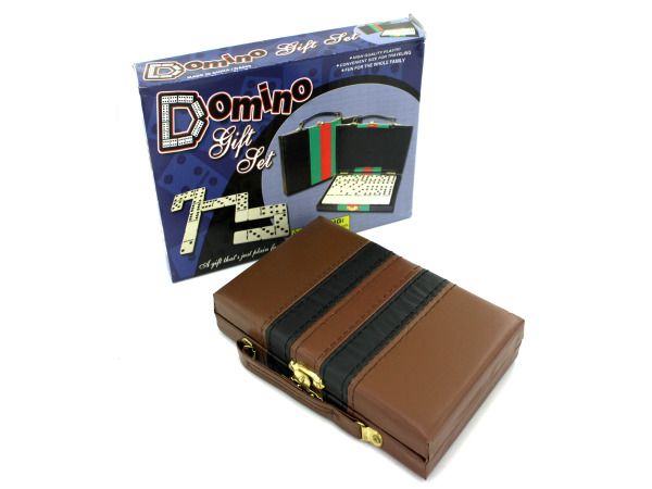 12 Wholesale Domino Gift Set