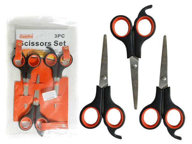96 Wholesale 3 Pc Scissors