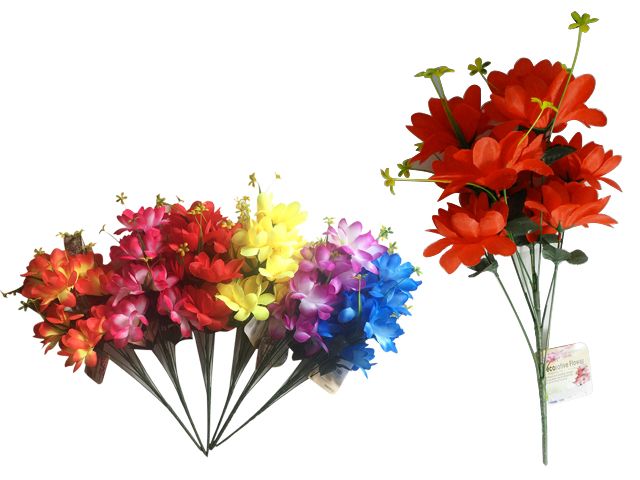 144 Pieces of 9 Head Flower Bouquet