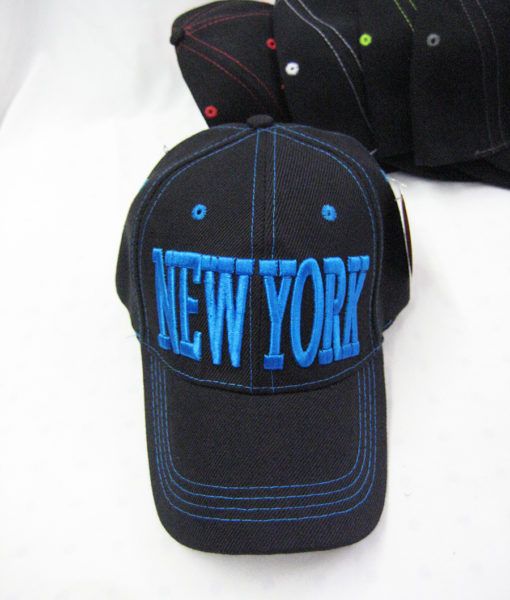 36 Wholesale "new York" Base Ball Cap