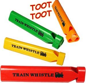 288 Pieces of Train Whistles