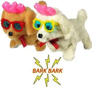 120 Wholesale Walking Dogs W/ Light Up Bow & Sound