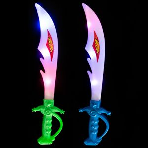 48 Pieces of Flashing Pirate Swords W/sound