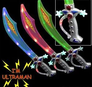 108 Wholesale Flashing Pirate Swords W/sound
