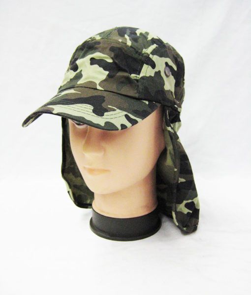 24 Pieces Mens Boonie / Hiking Cap Hat Khaki Color - Bucket Hats