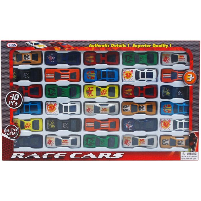 24 Wholesale Assorted Die Cast Car Set In Window Box