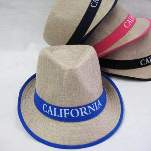 36 Wholesale "california" Fedora Hat